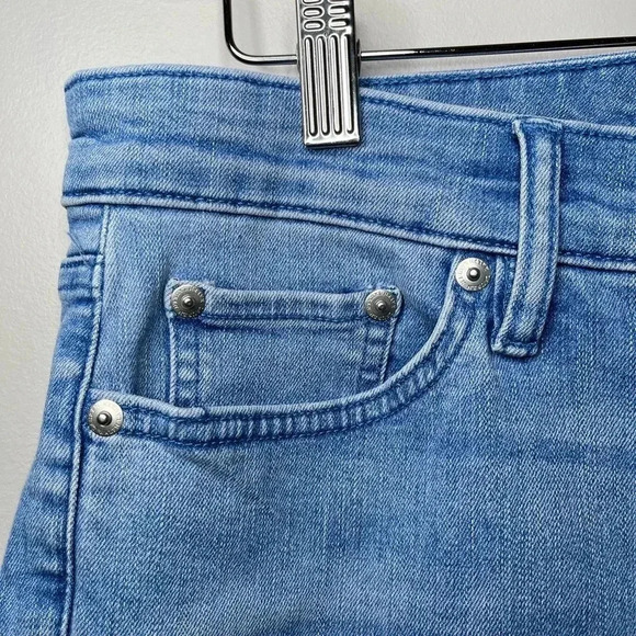 Lauren Ralph Lauren Womens Embroidered Straight Crop Jeans - Picture 4 of 10